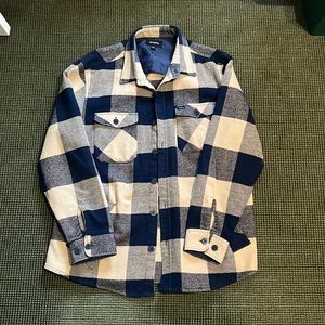 Men’s XL Brixton Bowery Heavy Weight Flannel